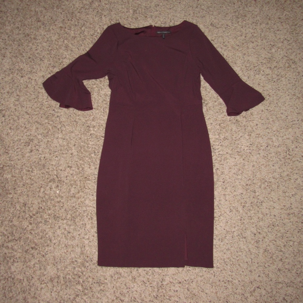 White House Black Market Bell Sleeve Dress